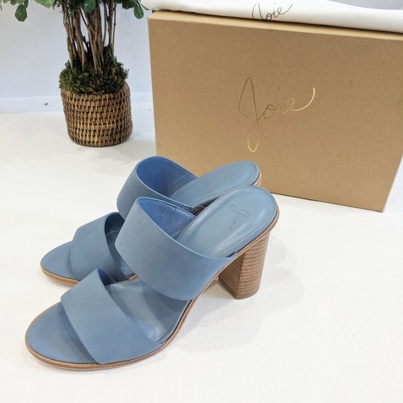 Joie Shoes - *NWB* Joie Banner Heel Sandals Cloud Blue 38.5